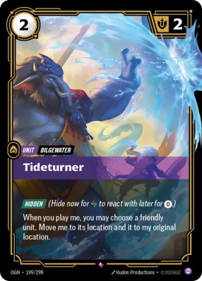 Tideturner, Riftbound card OGN-199/298 from Origins