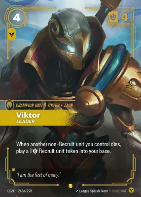 Viktor, Riftbound card OGN-246a/298 from Origins