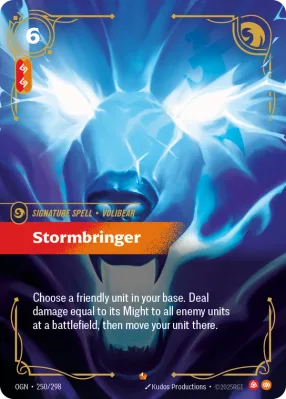 Stormbringer, Riftbound card OGN-250/298 from Origins