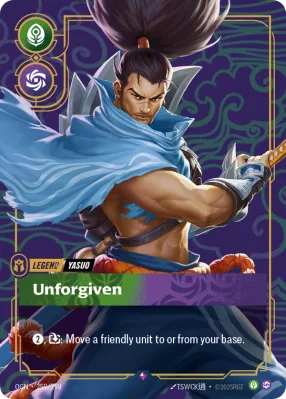 Unforgiven, Riftbound card OGN-259/298 from Origins