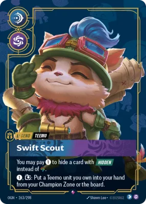 Swift Scout, Riftbound card OGN-263/298 from Origins