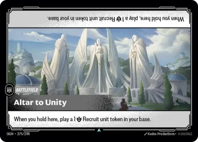 Altar to Unity, Riftbound card OGN-275/298 from Origins