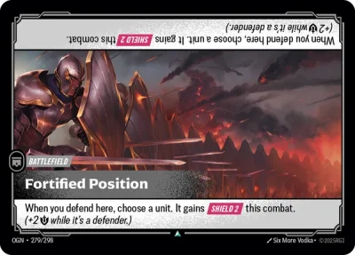 Fortified Position, Riftbound card OGN-279/298 from Origins
