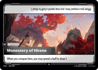 Monastery of Hirana, Riftbound card OGN-282/298 from Origins