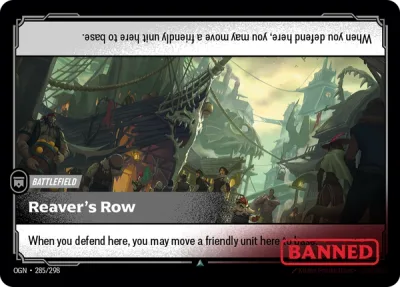 Reaver's Row, Riftbound card OGN-285/298 from Origins
