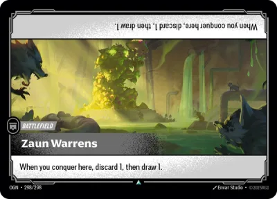 Zaun Warrens, Riftbound card OGN-298/298 from Origins