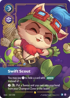 Swift Scout, Riftbound card OGN-307/298 from Origins