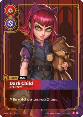 Dark Child, Riftbound card OGS-017/024 from Proving Grounds