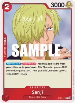One Piece card OP01-013 artwork