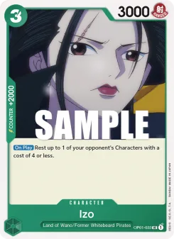 One Piece card OP01-033 artwork