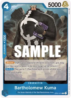 One Piece card OP01-074 artwork
