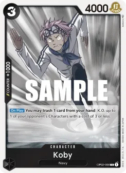 One Piece card OP02-098 artwork