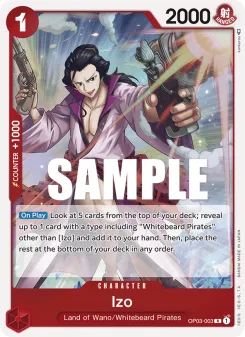 One Piece card OP03-003 artwork