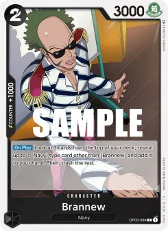 One Piece card OP03-089 artwork
