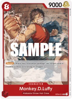 One Piece card OP04-014 artwork