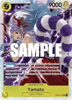 One Piece card OP04-112 artwork