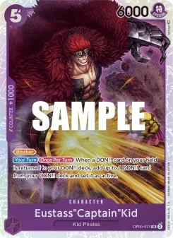 One Piece card OP05-074 artwork