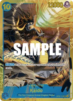 One Piece card OP05-118 artwork