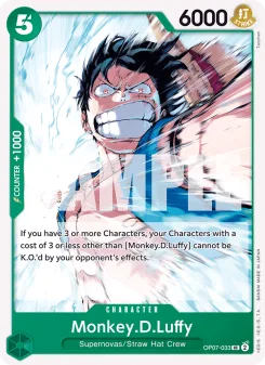 One Piece card OP07-033 artwork