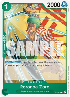 One Piece card OP07-034 artwork