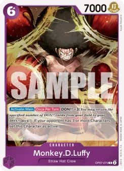 One Piece card OP07-073 artwork