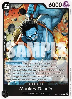 One Piece card OP07-091 artwork