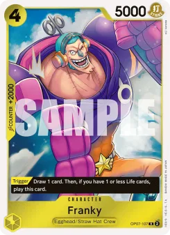 One Piece card OP07-107 artwork
