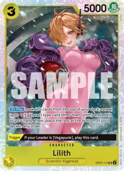 One Piece card OP07-111 artwork