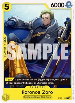 One Piece card OP07-113 artwork