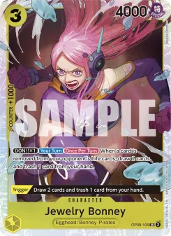 One Piece card OP08-105 artwork