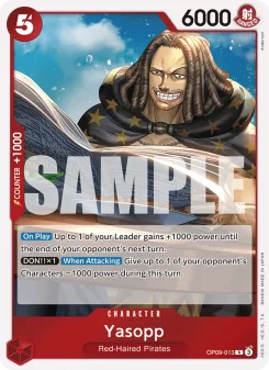 One Piece card OP09-013 artwork