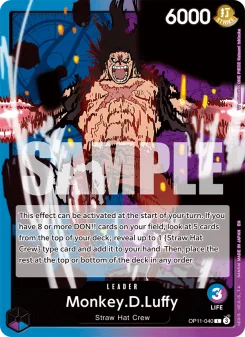 One Piece card OP11-040 artwork