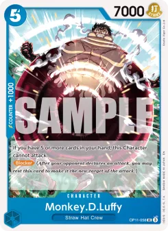 One Piece card OP11-058 artwork