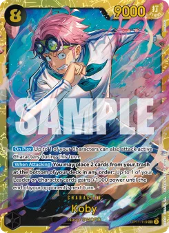 One Piece card OP11-119 artwork