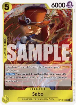 One Piece card OP12-100 artwork