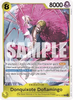 One Piece card OP12-107 artwork