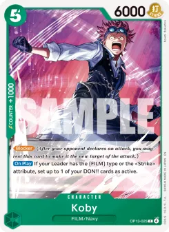 One Piece card OP13-025 artwork