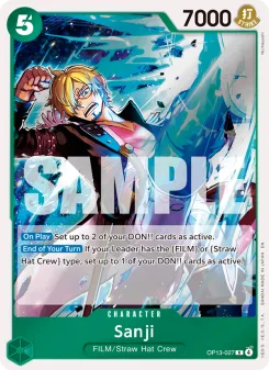 One Piece card OP13-027 artwork