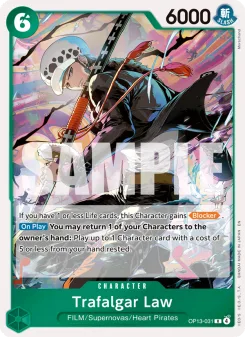 One Piece card OP13-031 artwork