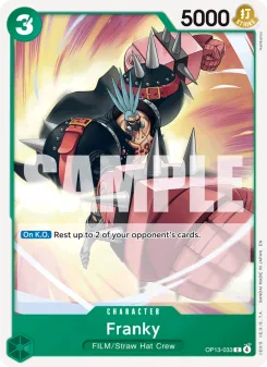 One Piece card OP13-033 artwork