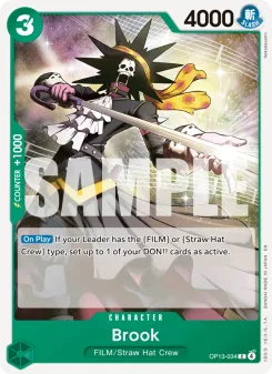 One Piece card OP13-034 artwork