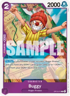 One Piece card OP13-072 artwork