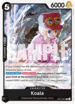 One Piece card OP13-081 artwork