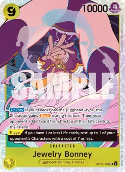 One Piece card OP13-108 artwork