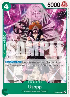 One Piece card OP14-022 artwork