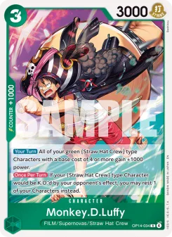 One Piece card OP14-034 artwork