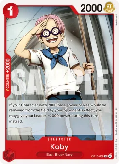 One Piece card OP15-009 artwork