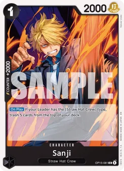 One Piece card OP15-081 artwork