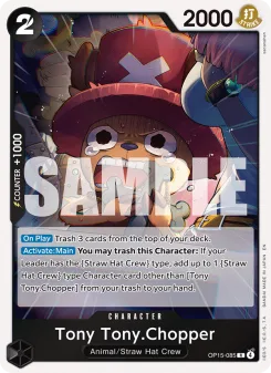 One Piece card OP15-085 artwork