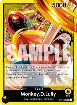One Piece card OP15-098 artwork